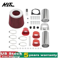 Cold Air Intake Filter Kit Power Flow Pipe Hose System For Ford Bronco 94-96