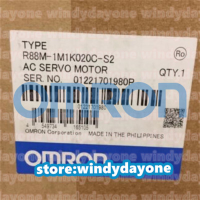 R88M-1M1K020C-S2 Servo motor  New Genuine OMRON