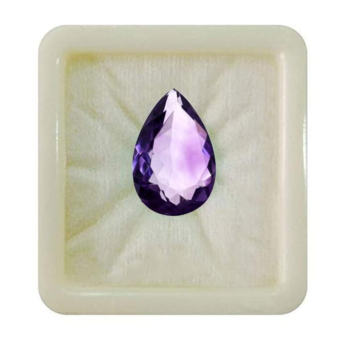February Birthstone Ratti Purple Amethyst Natural Gemstone lab  Certified NW