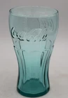 Vintage Light Aqua Blue Coca Cola Coke 16 ounce Drinking Glass Tumbler