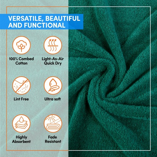 Bath Towels Extra Large Set, Extra Large Jumbo Bathroom Sheets, Soft 500 GSM - Picture 35 of 60