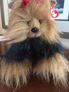 ty yorkie stuffed animal