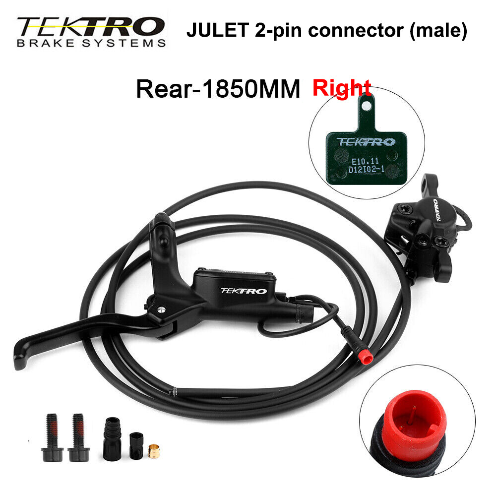 TEKTRO E-350 E-Bike Hydraulic Brake Right Front Rear Electric Bike Power Off