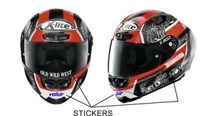 BIG SALE X-Lite X803 RS Carbon D. PETRUCCI Free Dark Visor Motorbike Helmet  | eBay