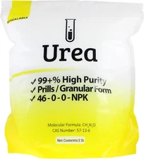Duda Energy 5Lb Prilled Urea 46.0% Minimum Nitrogen Commercial Grade 98.5+% Pure
