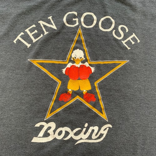 70s - 80s VINTAGE TEN GOOSE BOXING CLUB T-SHIRT ME
