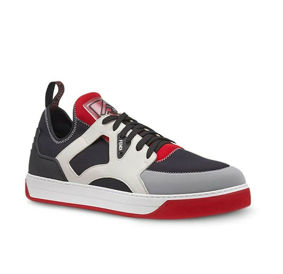 fendi color block sneakers