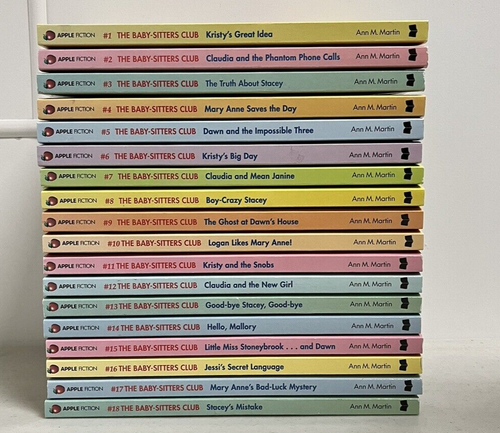 The BabySitters Club 18 Book Collection by Ann Martin Brand New - Picture 2 of 2