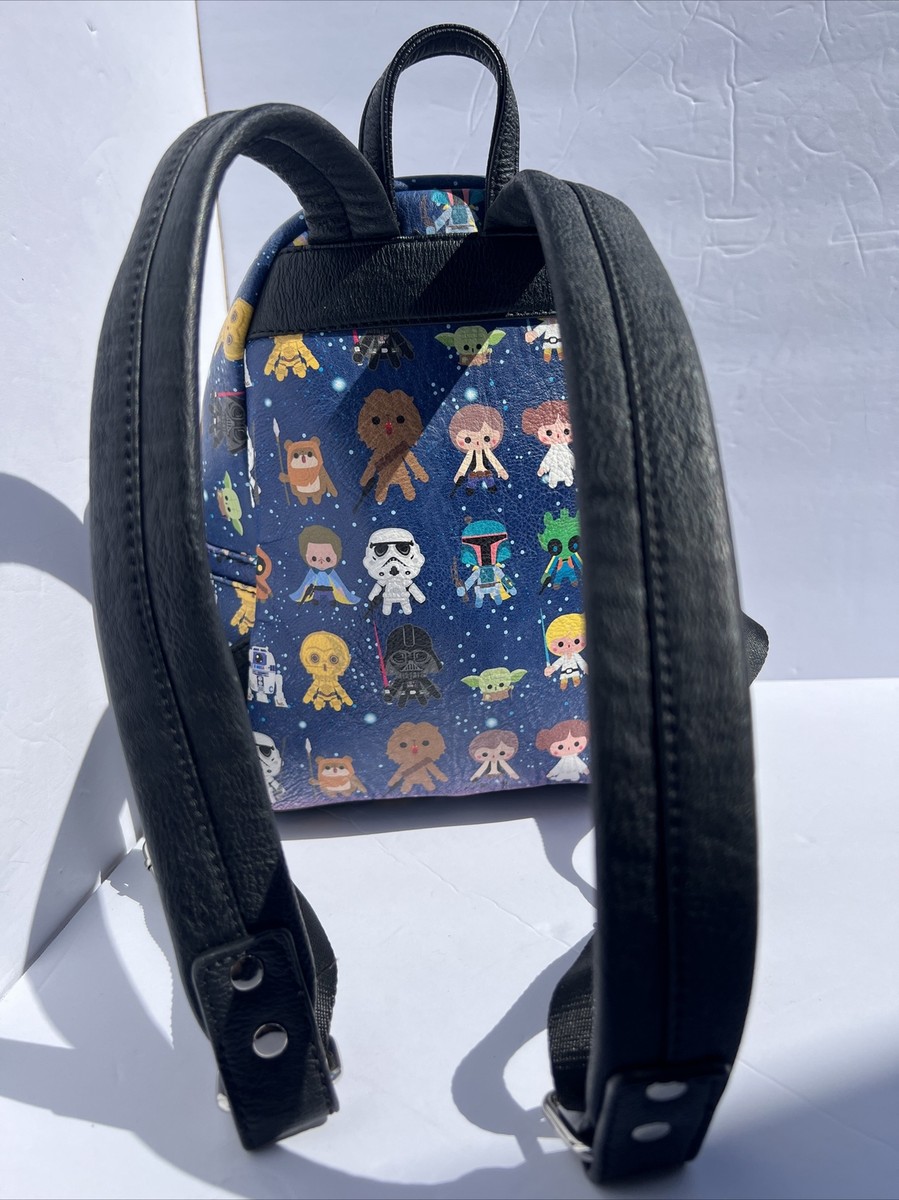 RARE Disney Parks Star Wars Chibi Characters Loungefly Mini  display picture 1