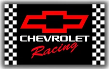Chevrolet Racing Automotive Wall Decor Flag 3x5ft 90x150cm Garage Outdoor Banner