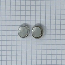 Yamaha Trumpet (and others) Finger Button, Silver or Lacquer