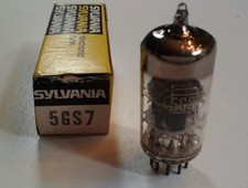Arvin Electronic Tube 5GS7 Rare VHTF USA Vacuum Audio n Sylvania Box Japan