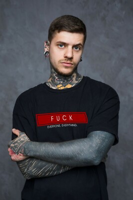 T-Shirt FUCK EVERYONE EVERYTHING Favourite Failure Depression Sprüche Stress 