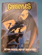 Vintage Gargoyles Pop-up Adventure 3D Book Burger King, 1995