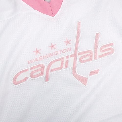 NHL Réplica Oficial REEBOK Moda Rosa Blanca Camiseta deportiva Bebé Niño Pequeño Niñas Jóvenes - Imagen 106 de 117