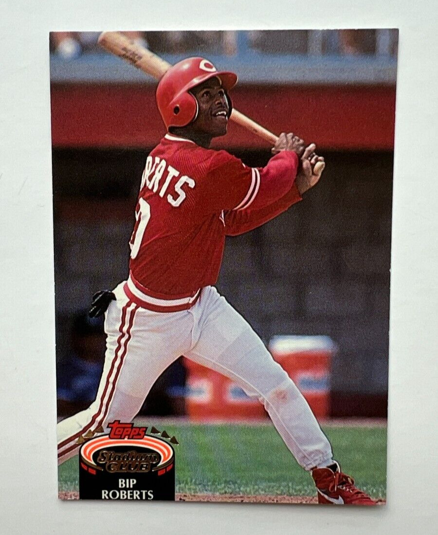 BIP ROBERTS ~ 1986 Topps Stadium Club #645 ~ Cincinnati Reds ~ ROOKIE