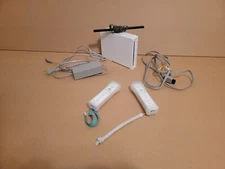 Nintendo Wii Console complete AUTHENTIC 2 controllers, sensor, cables
