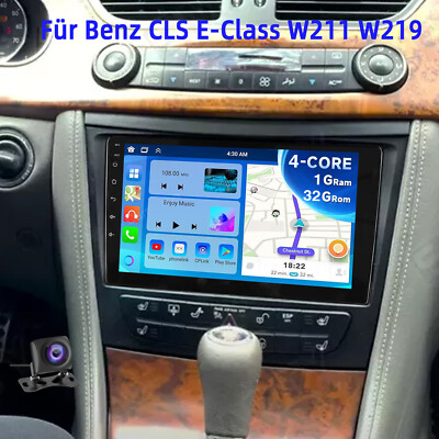 Android14 Für Mercedes Benz E-Class W211 W219 Autoradio GPS Navi WIFI BT CarPlay