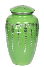 Engraved Cremation Urn for Human Ashes Adult Funeral Urn Handcrafted Black URNS