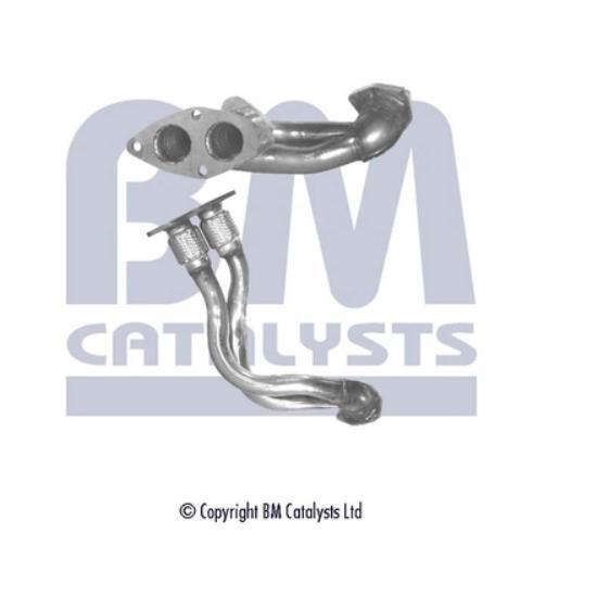 BM Catalysts Abgasrohr FüR VW Sharan 7M8 7M9 7M6 Seat Alhambra 7V8 7V9 BM70230-image