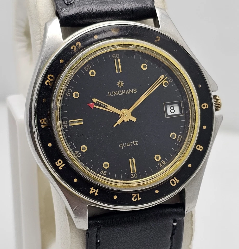 Reloj Hombre Junghans GMT 41/4041 Cuarzo Vintage Foto 4 de 4