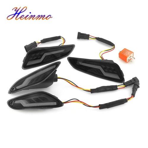 For 2015 - 2023 Sprint Primavera 150 125 50 LED Front Rear Turn Signals Lights - Foto 3 di 10