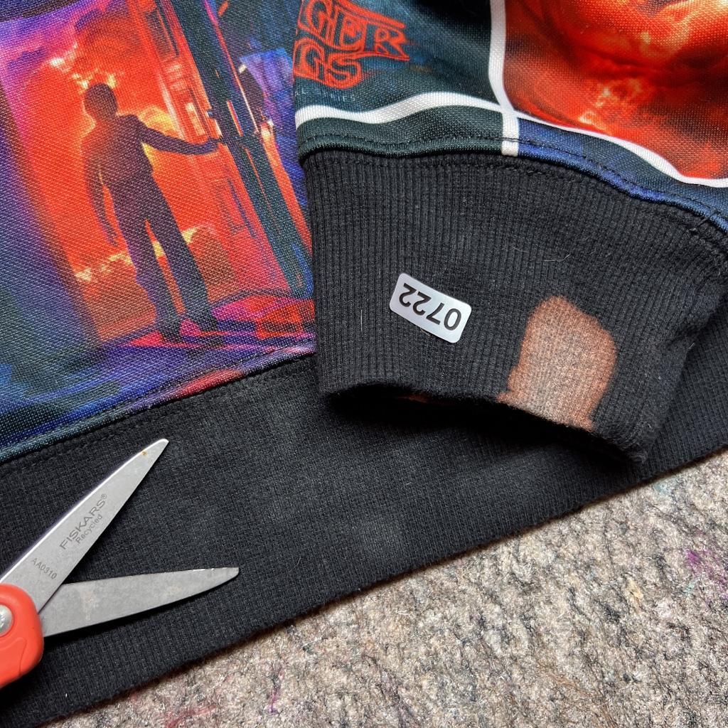 Stranger Things Hoodie Full Print Multicolor Size… - image 8