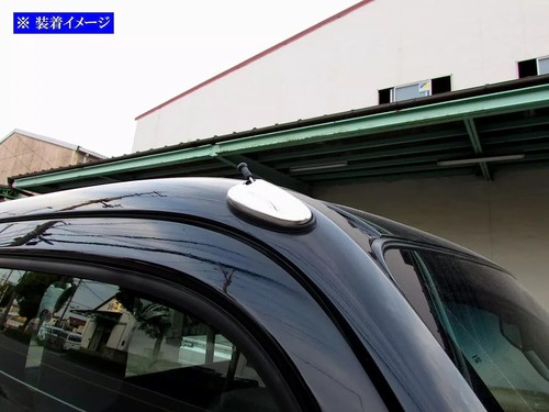 Fits HONDA ACTY TRUCK HA8 HA9 Antenna cover Mirror surface stainless steel - Picture 4 of 6