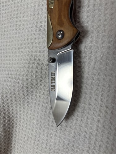 Old Timer Assisted Opening Folding Knife Ironwood Handle. 1084273 - Picture 2 of 10
