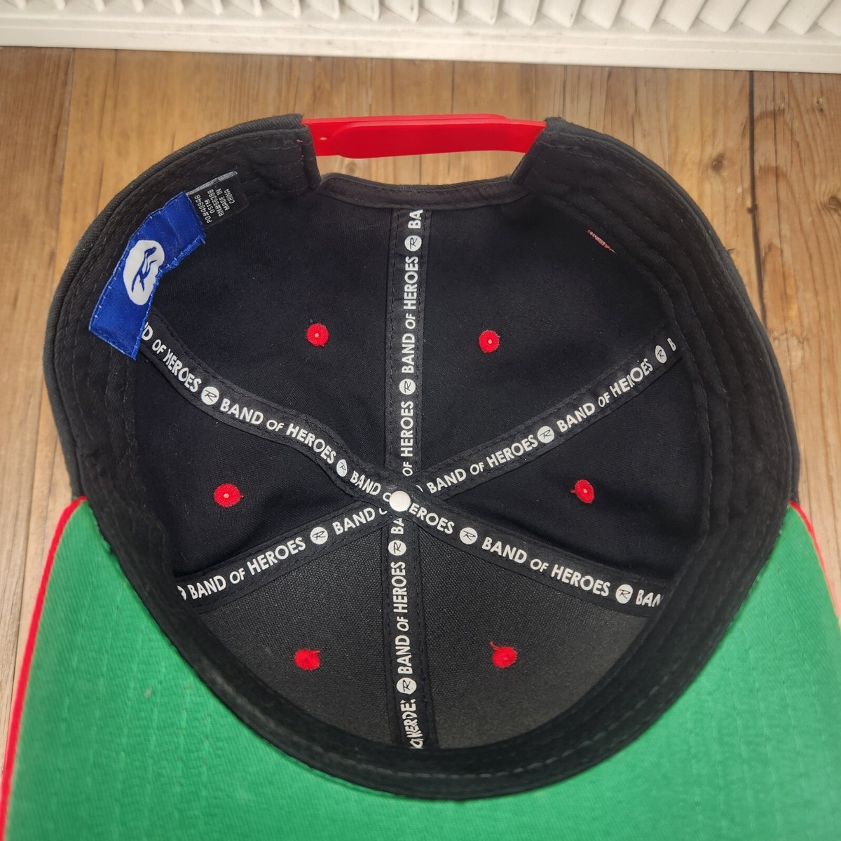 Rossignol Hero Hat Cap Snapback Black Red Brand Urban Style Street