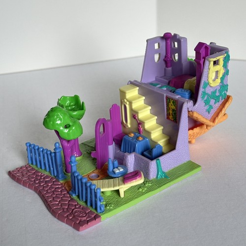 Vintage Polly Pocket Giraffenhaus 2 Figuren Bluebird Spielzeug Tier Wunderland '94 Vogel - Bild 12 von 16