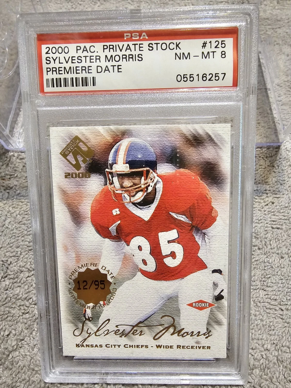 Sylvester Morris Pacific Private Stock #125 Premiere Date