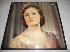 Bellini Beatrice Di Tenda Bonynge 1975 BoxSet 3xLP's+inner Oz Decca SETA320/2 NM