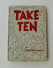 VINTAGE 1st HC 1955 TAKE TEN by Shel Silverstein Pacific Stars & Stripes Japan