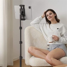 Universal Floor Tripod Mount 360 Rotatable Height Adjustable Tablet Phone Stand