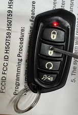 Code Alarm CAT4P Keyless Car Starter FOB Transmitter Remote CA4054 CA4055 CA4552