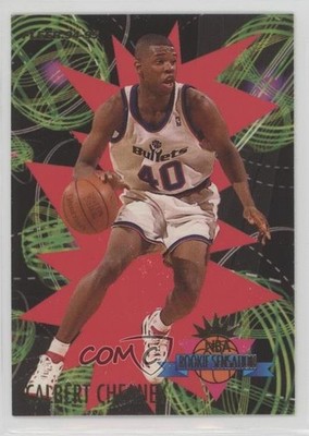 1994-95 Fleer Rookie Sensation Calbert Cheaney #5 0e3