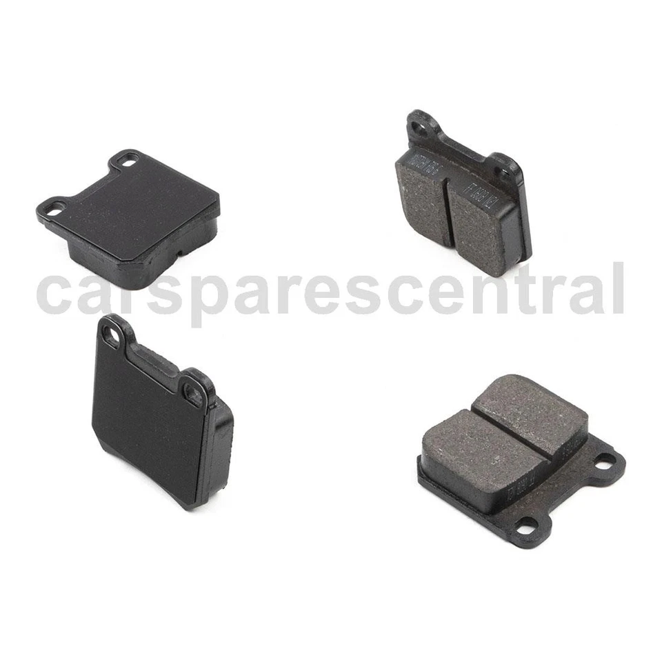 Rotores traseros pastillas de freno semimetálicas para Cadillac Catera 2000 2001 1997 1998 Foto 4 de 4