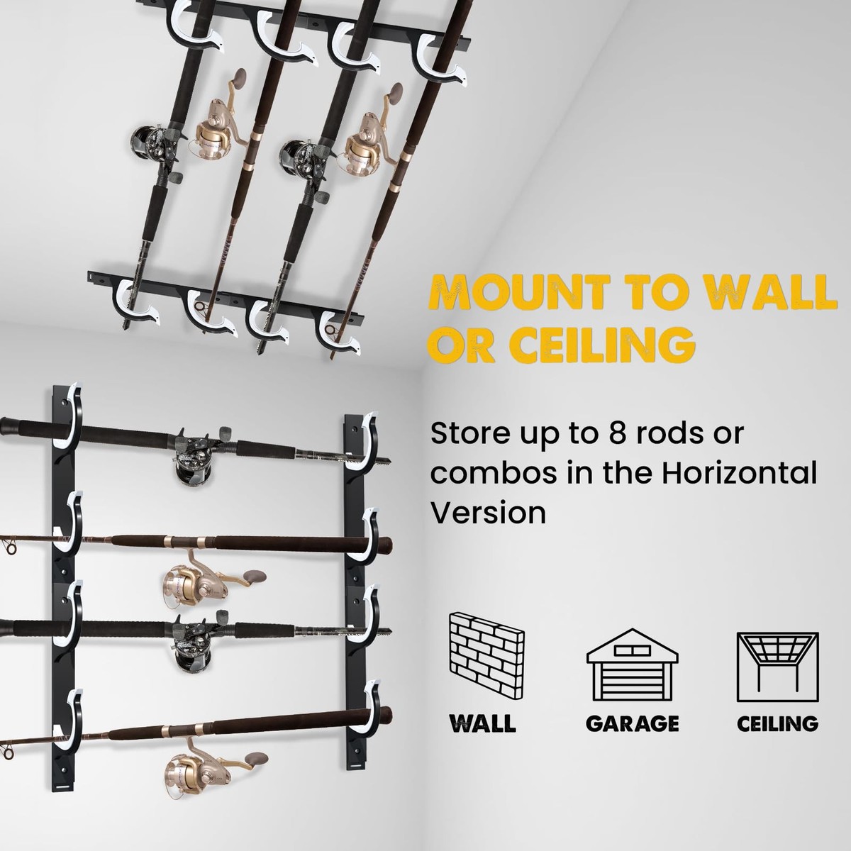 Fishing Stuff WellMall Fishing Rod Pole Holders Fishing Rod