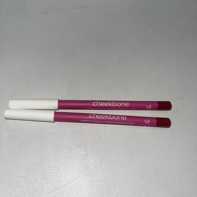 2 New Cheekbone Horizon Lip Pencil True Red - No Box Full Size