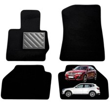 Tappetini su Misura BMW X3 F25 e X4 F26 Protezione Pavimento Auto Gomma Rinforza - Miniatura 1