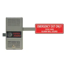 Detex Ecl-230D W-Cyl Rim Exit Device With Alarm, Ecl-230, 9V