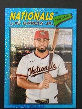 2026 Topps Luis Garcia JR #43 Light Blue Speckle
