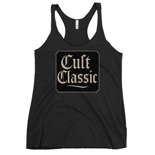 Cult Classic Movie Tank Women’s Gothic Racerback Retro Horror Alt Top - Picture 4 of 10