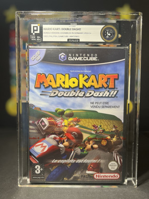 NINTENDO GAMECUBE || MARIO KART DOUBLE DASH || GRADING || SEALED || REDSTRIPE ||