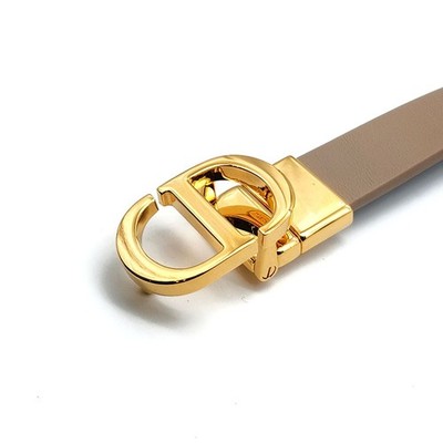 Christian Dior 30montage ベルト Belt Black Brushed Calfskin