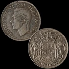 Canada - 50 Cents - 1952 - KM#45 - Silver .800 - 0.300 ASW