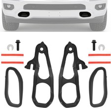 Leftright Front Black Tow Hook Kit Compatible With 2019-2024 Ram 1500 Dt Wfram
