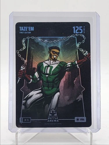 JAYSON TATUM TAZE\'EM 2024 BO JACKSON BATTLE ARENA STEEL FIRST FOIL Q5918
