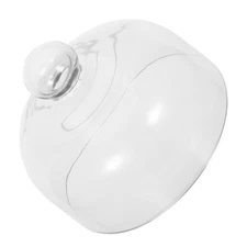  Microwave Food Protector Cover: 16cm Microwave Oven Glass Splatter Shield Lid -